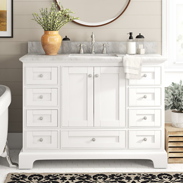 Ancerre Designs Audrey 48'' Freestanding Single Bathroom Vanity with